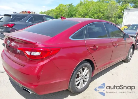 2015 Hyundai Sonata Se from USA, damaged, VIN 5NPE24AF8FH186215